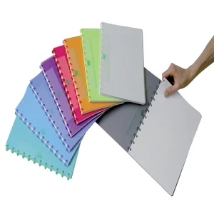 Schrift Adoc A4 ruit 5x5mm 144 pagina's 90gr assor