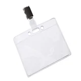 Badge Europel met strip en clip 90x60mm