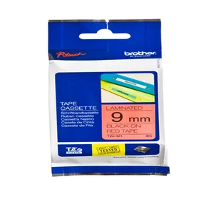 Labeltape Brother P-touch TZe-421 standaard 9mm zw
