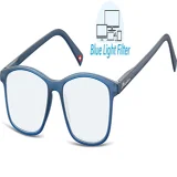 Leesbril Montana +1.00 dpt blue light filter blauw