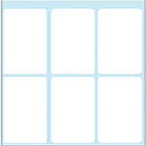 Etiket HERMA 3754 54x26mm wit 42 stuks