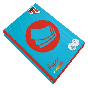 Kopieerpapier Quantore Colour A4 160gr azuurblauw