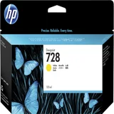Inktcartridge HP F9J65A 728 geel