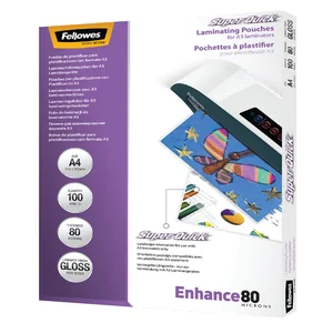 Lamineerhoes Fellowes A4 Superquick 2x80micron 100