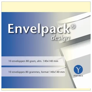 Envelop Papyrus Envelpack Design vierkant 140x140m