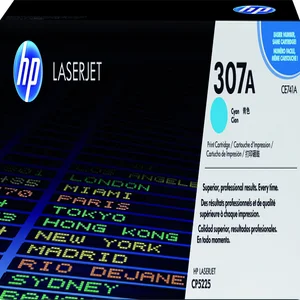 Tonercartridge HP CE741A 307A blauw