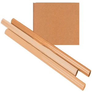 Inpakpapier Kraft gestreept 60gr 100cm x 10m op ro