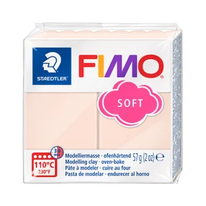 Boetseerklei Fimo soft 57 gram perzik