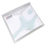 Enveloptas Rexel ice A5 transparant 5 stuks