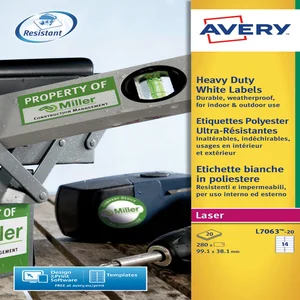 Weerbestendige & polyester etiketten
