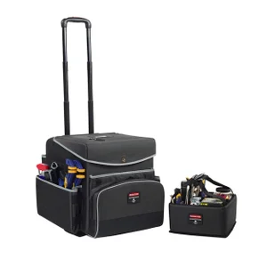 Trolley Rubbermaid Executive Quick Cart klein grij