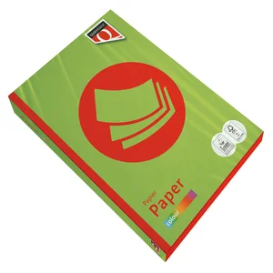 Kopieerpapier Quantore Colour A4 120gr helgroen 25