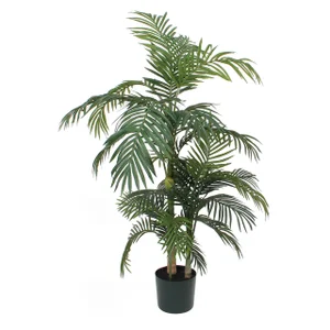 Kunstplant Mica Areca palm in plastic pot 150x100c