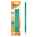 Potlood Bic Evolution ecolutions original zeshoekig HB 4 stuks