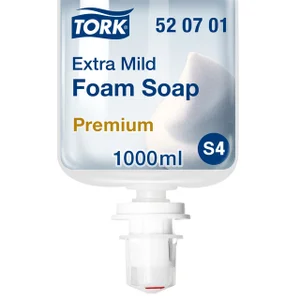 Handzeep Tork S4 Premium schuim 1000ml gevoelige h