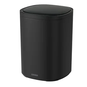 Afvalbak Desq Sensor 40 liter RVS zwart