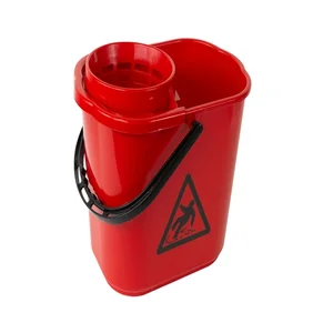 Mopemmer spaans Cleaninq met korf 12L rood