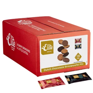 Koekjes Elite Special Dutch chocolate stroopwafelm