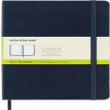 Notitieboek Moleskine large 130x210mm blanco hard cover sapphire blue