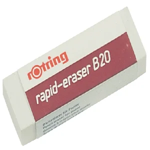 Gum rOtring Rapid B20 65x23x10mm potlood wit
