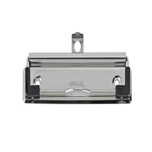 Papierklem MAUL Beugelklem RVS 120mm zilver 5 stuk