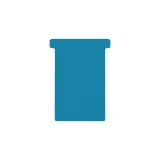 T-kaart Djois formaat 3 77mm blauw 100 stuks