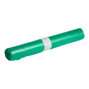 Afvalzak Propsac HDPE T25 70x110cm 120L groen rol