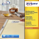 Etiket Avery L4737REV-25 63.5x29.6mm wit 675 stuks