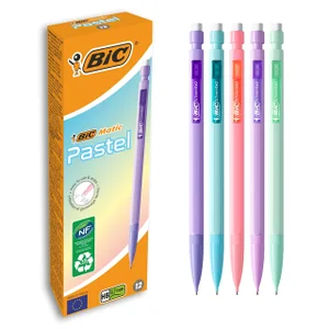 Vulpotlood Bic Matic Pastel HB 0.7mm pastel assort