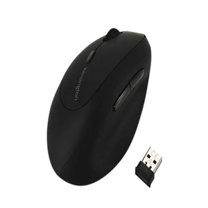 Muis Kensington pro fit ergo links draadloos zwart