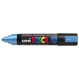 Paintmarker Uni POSCA PC5M medium metallic blauw