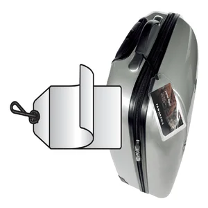 Label bagage Djois 3L 11120 72x123mm met nylonkoor