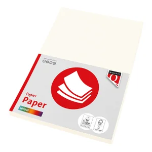Kopieerpapier Quantore Colour A4 160gr roomwit 50