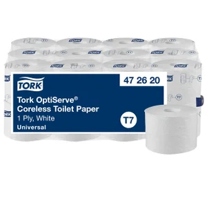 Toiletpapier Tork T7 Universal OptiServe Coreless