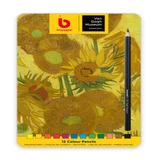 Kleurpotloden Bruynzeel Van Gogh Museum assorti blik à 12 stuks