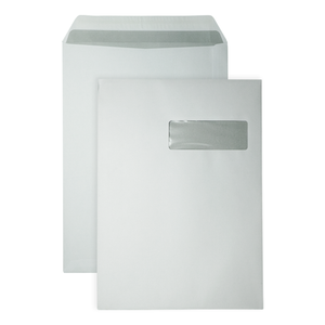 DULA C4 enveloppen - 229x324mm zelfklevend - venster rechts