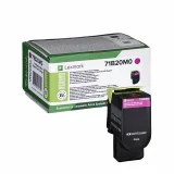 Tonercartridge Lexmark 71B20M0 rood