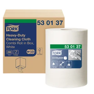 Reinigingsdoek Tork W2 Premium Heavy-Duty 1-laags