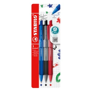 Balpen STABILO pointball colorful medium assorti b