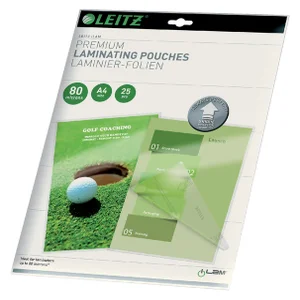Lamineerhoes Leitz iLAM A4 2x80micron 25 stuks