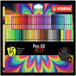 Viltstift STABILO Pen 68 Arty medium assorti set à