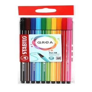 Viltstift STABILO Pen 68/10 Qrea Edition medium as