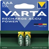 Batterij oplaadbaar VARTA 2x AAA 800mAh ready2use