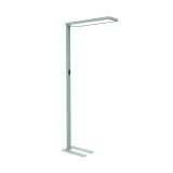 Vloerlamp MAUL Senja LED beweging- daglichtsensor dimbaar zilver