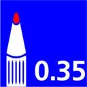 Gelschrijver Bic Gel-ocity medium blauw