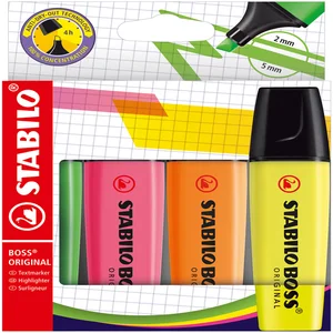 Markeerstift STABILO BOSS Original 70/4 assorti et