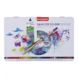Kleurpotloden Bruynzeel Expression aquarel assorti blik à 36 stuks