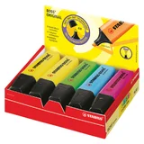 Markeerstift STABILO BOSS Original 70/10 4 kleuren assorti 10 stuks