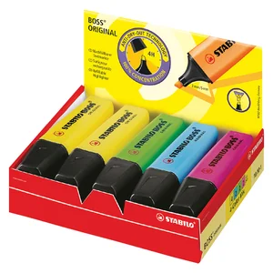 Markeerstift STABILO BOSS Original 70/10 4 kleuren