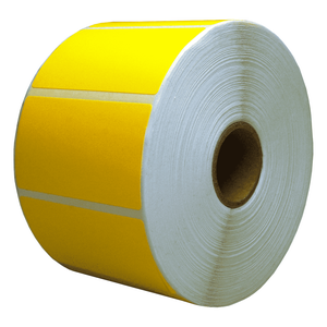 Zebra 57x32mm YELLOW 1500pcs v2